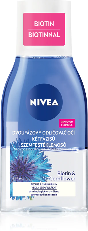 Removedor de maquiagem à prova d'água NIVEA Aqua Effect