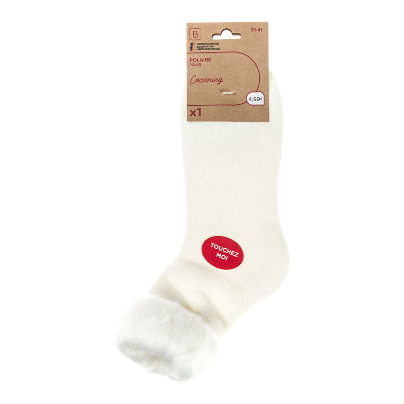 Chaussettes et collants Femme Beige