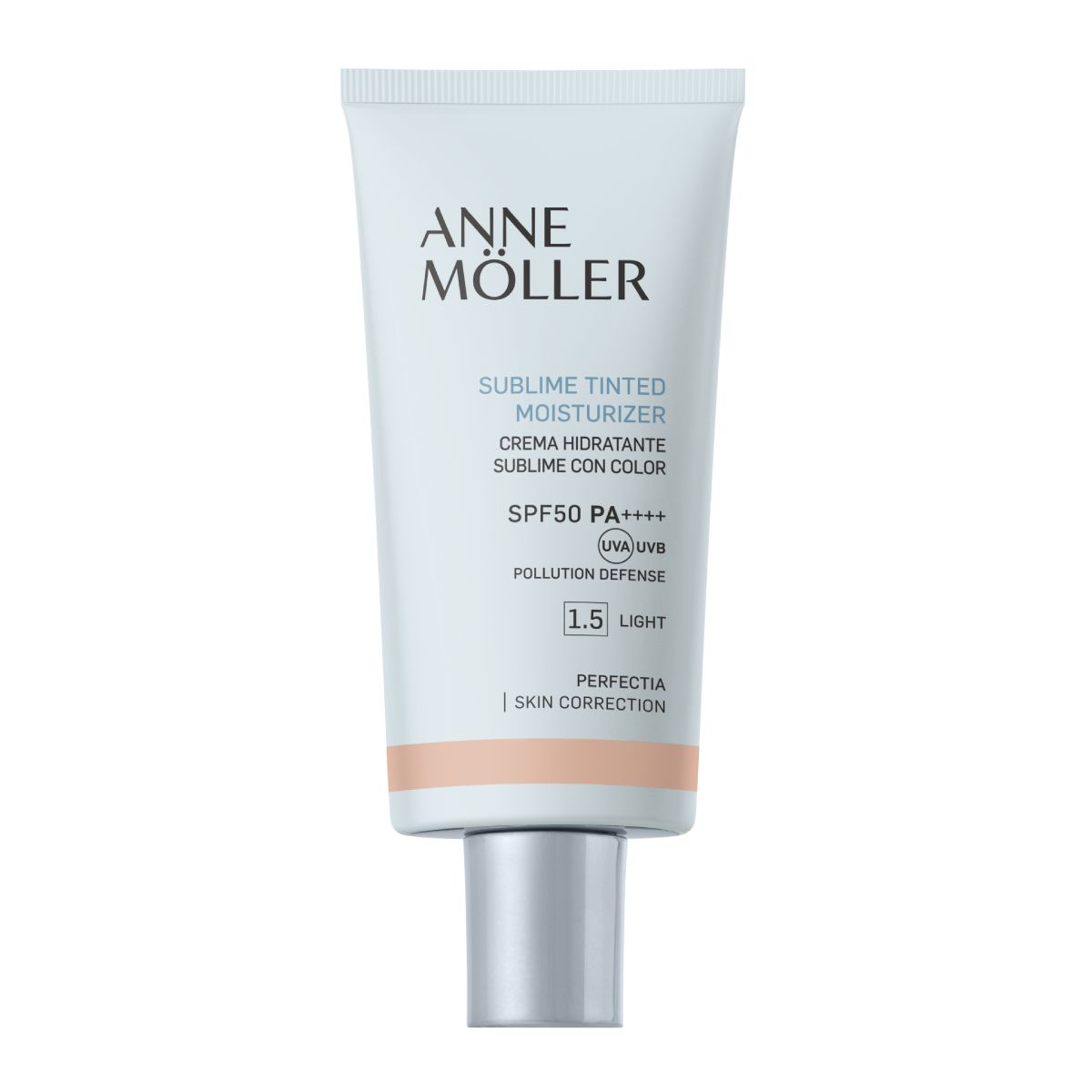 „Sublime Tinted Moisturizer“ SPF 50 Prabangus drėkiklis ir maitinamasis kremas