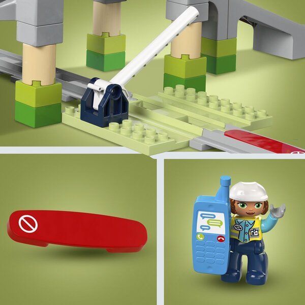 LEGO Duplo 10426 Dzelzceļa tilta un sliežu paplašinājums<br>