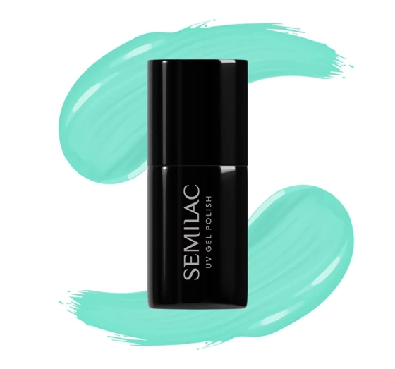 Semilac Extend 5 in1 kolorowa baza hybrydowa 808 Pastel Mint 7 ml