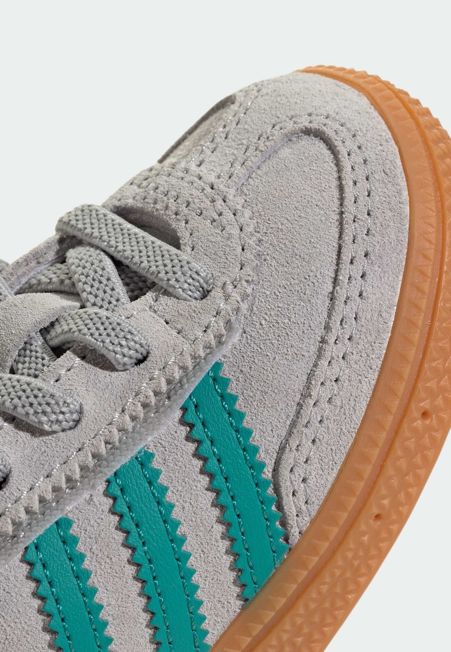 adidas Originals HANDBALL SPEZIAL UNISEX - Babyschoenen - grijs twee puur teal gum