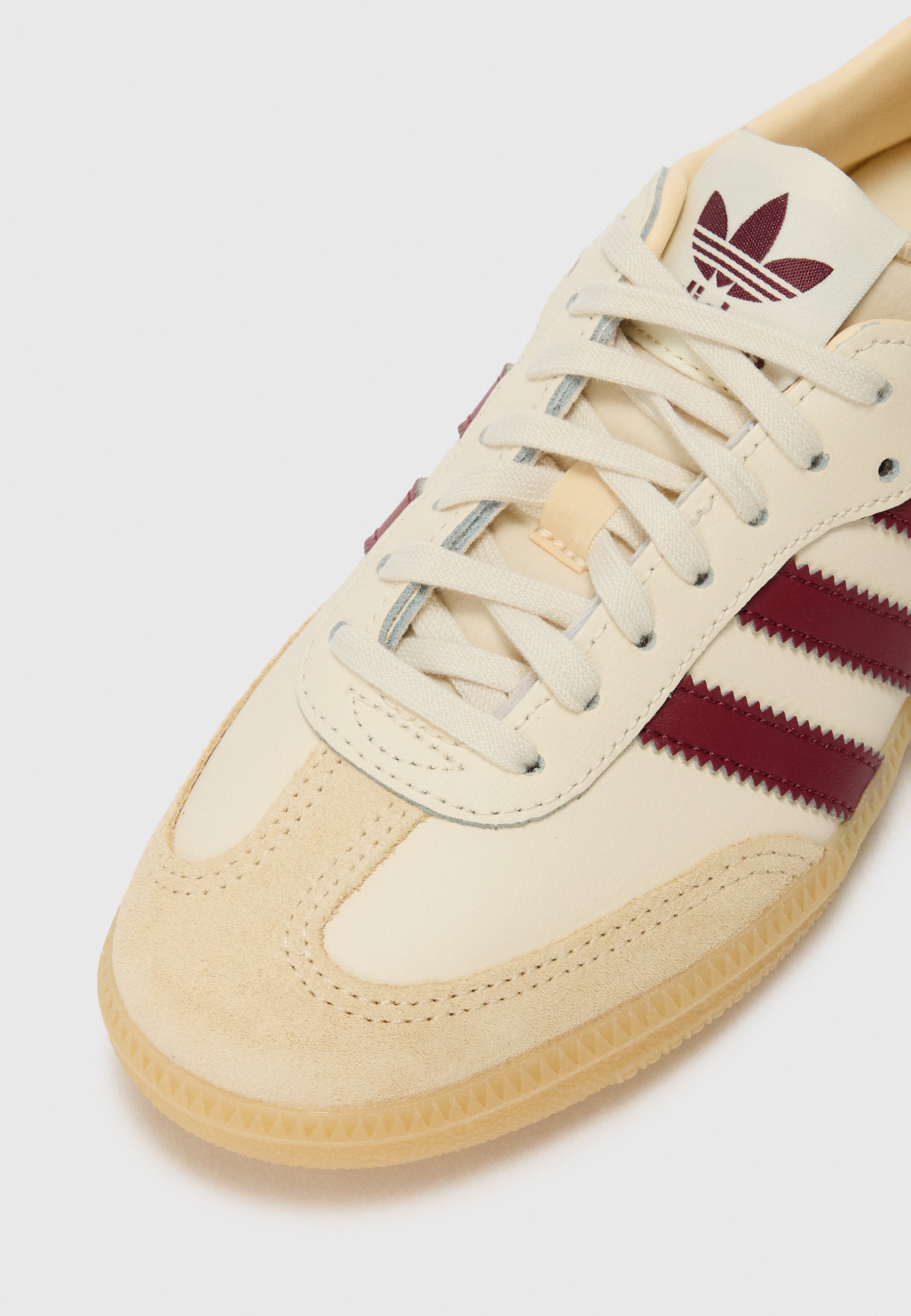 adidas Originals SAMBA OG UNISEX - Sneakers - wit/schaduwrood/gum