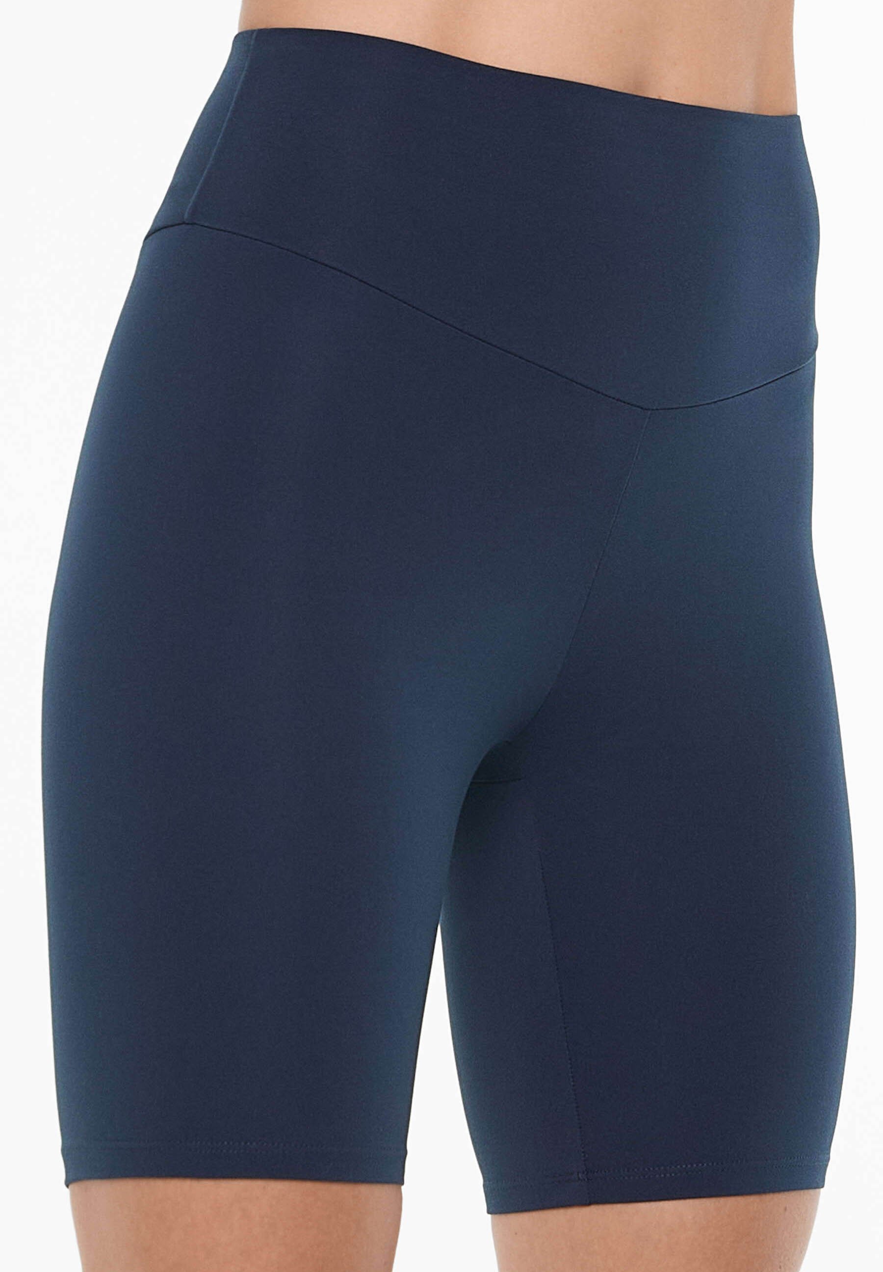 OYSHO COMFORTLUX HIGH RISE 20cm BIKER - Sportshorts - donkerblauw