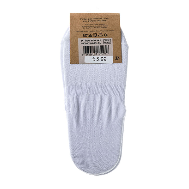 Chaussettes et collants Femme Blanc