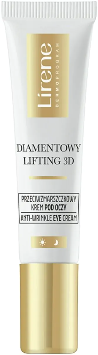 Lirene Diamentowy Lifting 3D przeciwzmarszczkowy krem pod oczy 50-70+