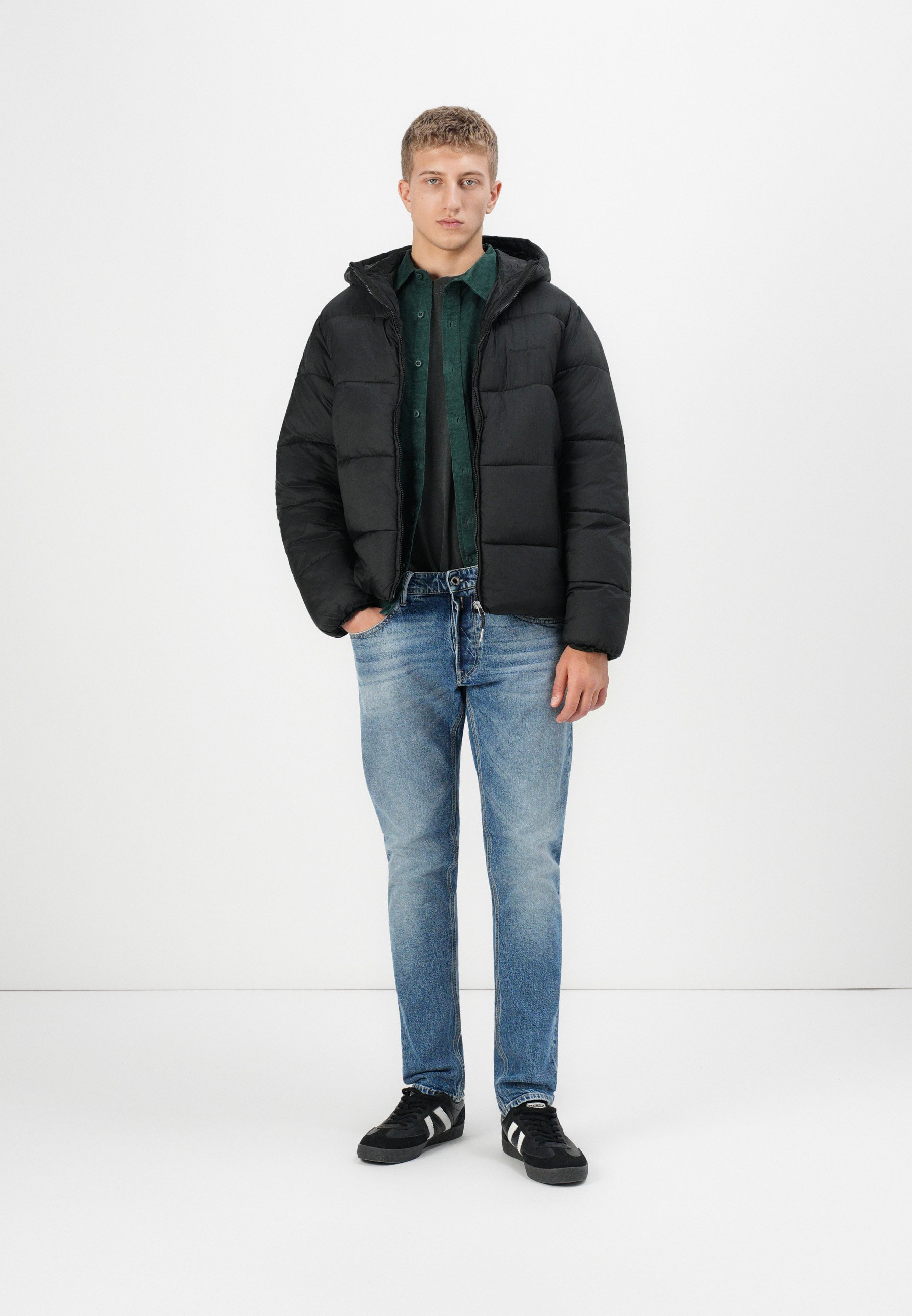 JORNREBRO PUFFER JACKET - Vinterjakke - blackJack & Jones