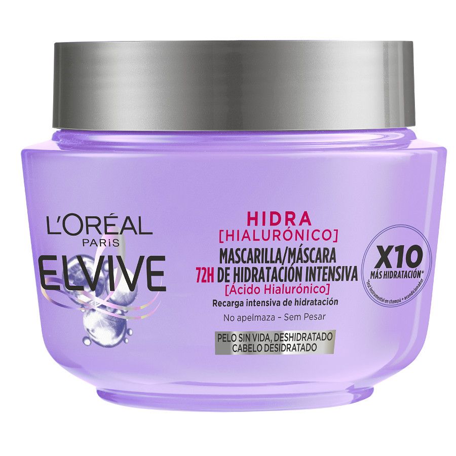 Elvive Hydra хијалуронска маска 72 сата интензивне хидратације Маске за косу