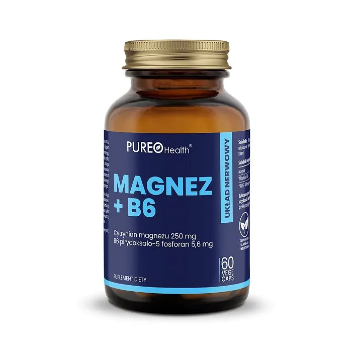 Pureo Health Magnez + B6 5-P, Kapsułki