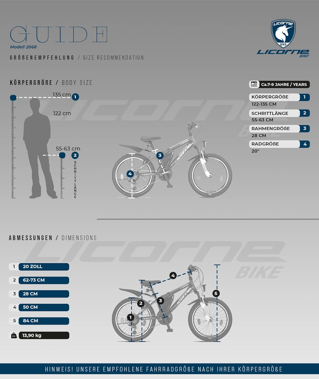 Licorne Fietsgids Premium Mountainbike