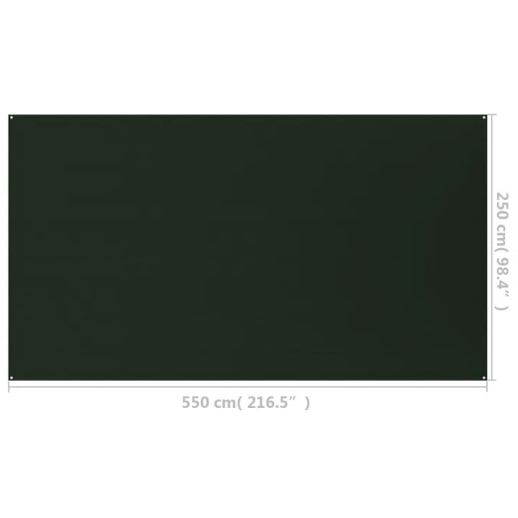 Vidaxl Zeltmatte 250x550 cm