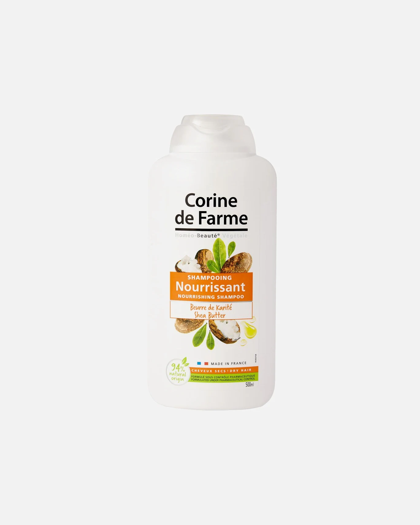 CORINE DE FARME Shampooing Nourrissant au beurre de Karité