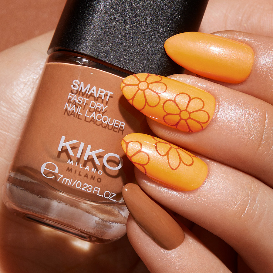 Smart Nagellack 61 Perlmutt-Mango