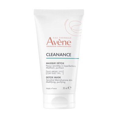 Avène Cleanance Detox Mask Detox Mask Gir fet og aknefull hud 50 ml 50 ml