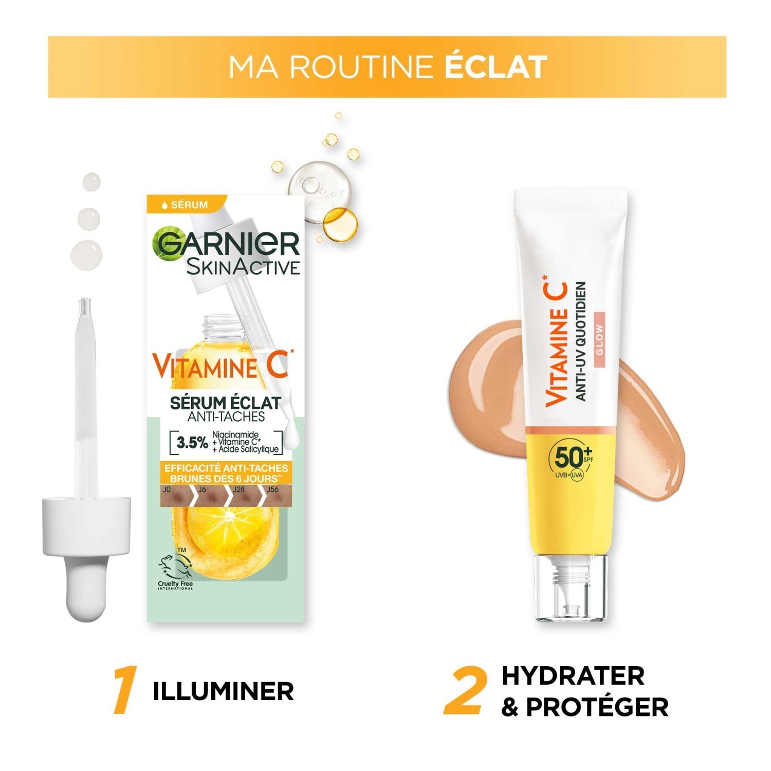 Garnier Anti-UV Quotidien Glow SPF50+