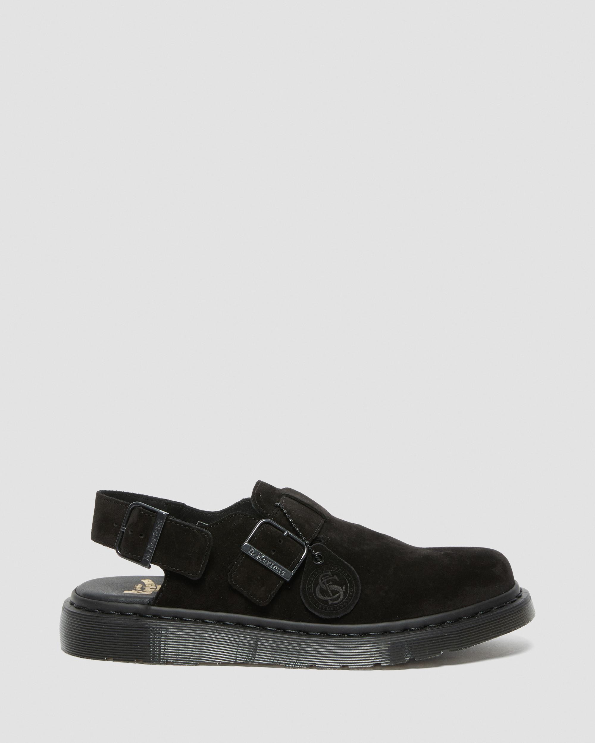 Jorge Made in England Suede Slingback Mules