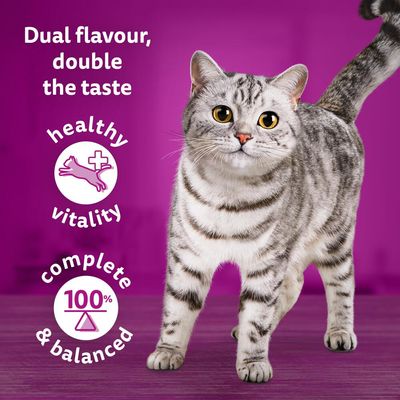 Whiskas 1+ Duo Meaty Combos w galaretce