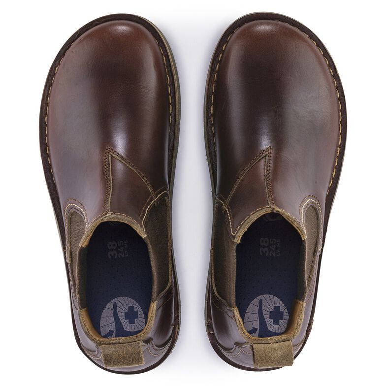 Birmingham Slip On Uomo Pelle oliata - Roast Roast