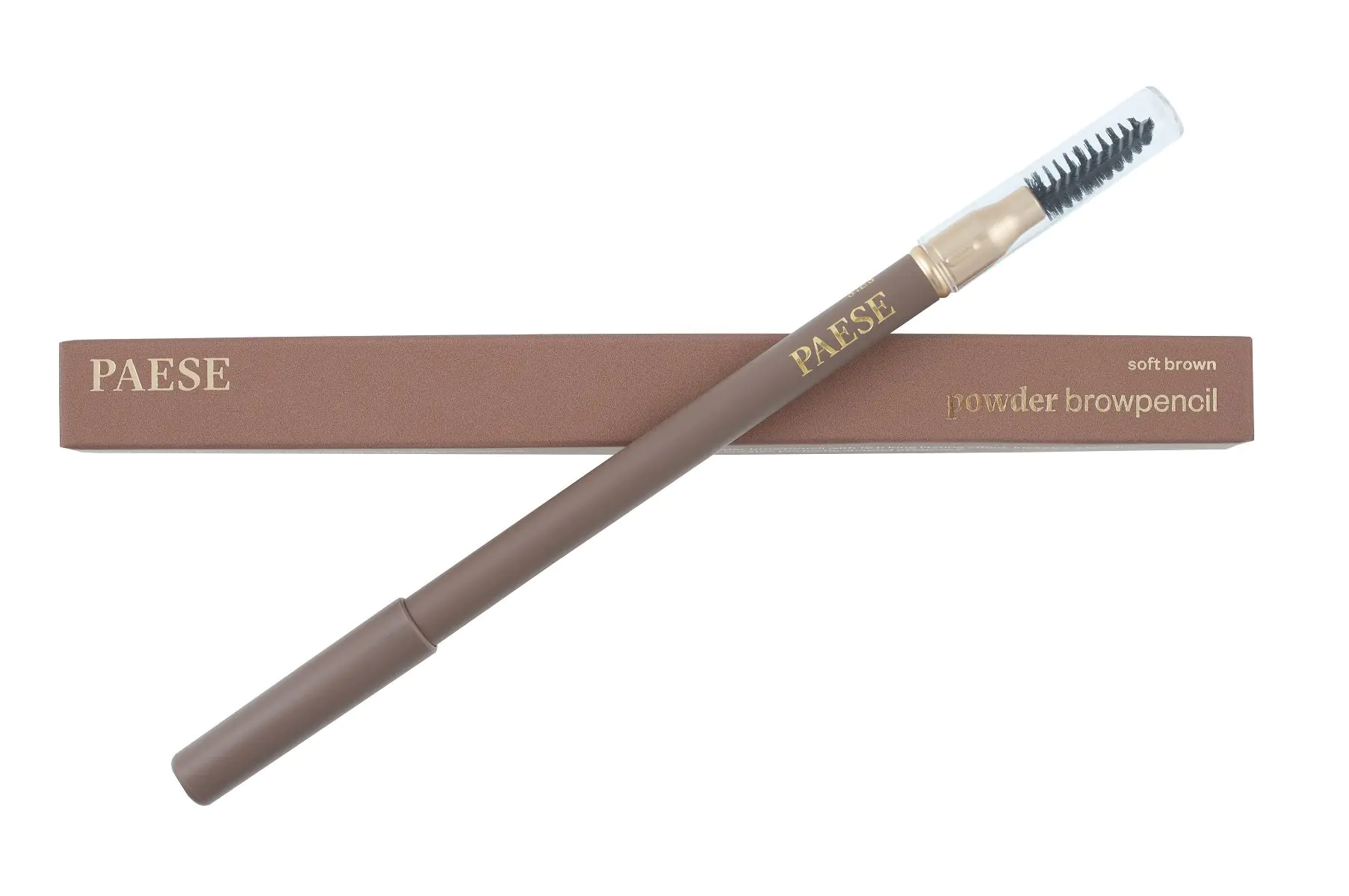 Paese Powder Browpencil Pudrowa kredka do brwi Soft Brown