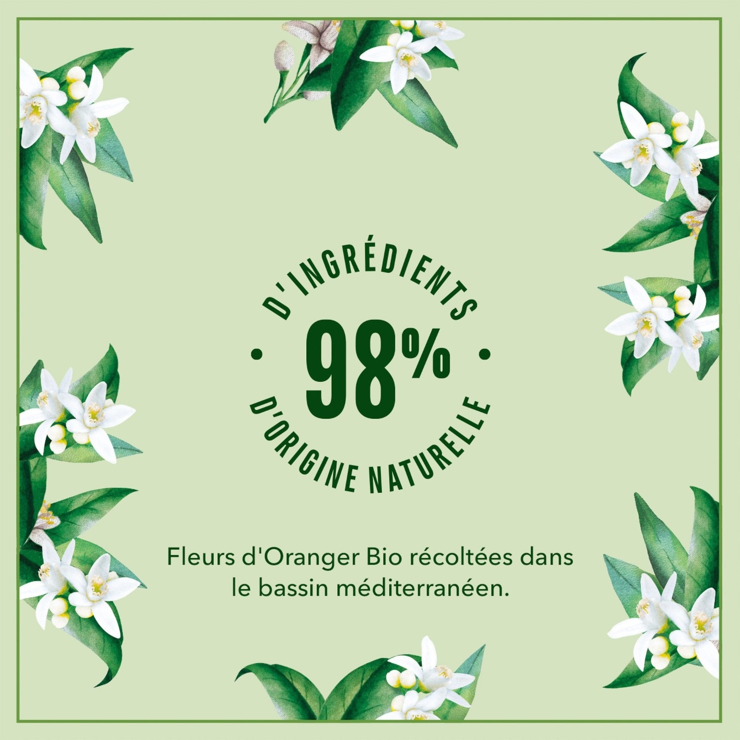 Le Petit Marseillais Berlingot Crème de Douche Bio Hydratante[[,]] au PH Neutre[[,]] Fleur d'Oranger[[,]]
