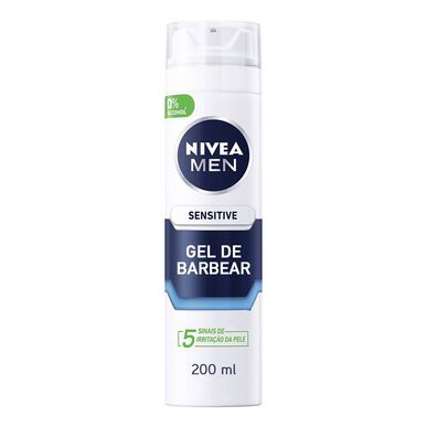 Nivea Men Sensitive -parranajogeeli Ultra Smooth -parranajogeeli 200 ml