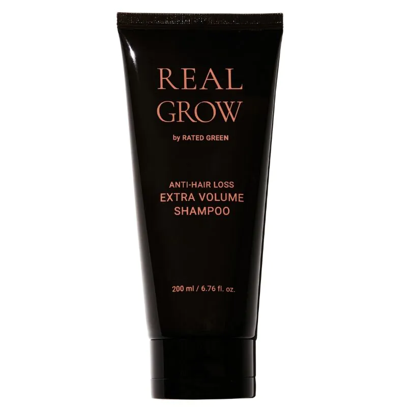 Rated Green Real Grow Szampon przeciw wypadaniu włosów zwiększający objętość 200 ml