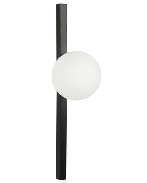 Lampa ścienna ISABELLA Metal Czarny