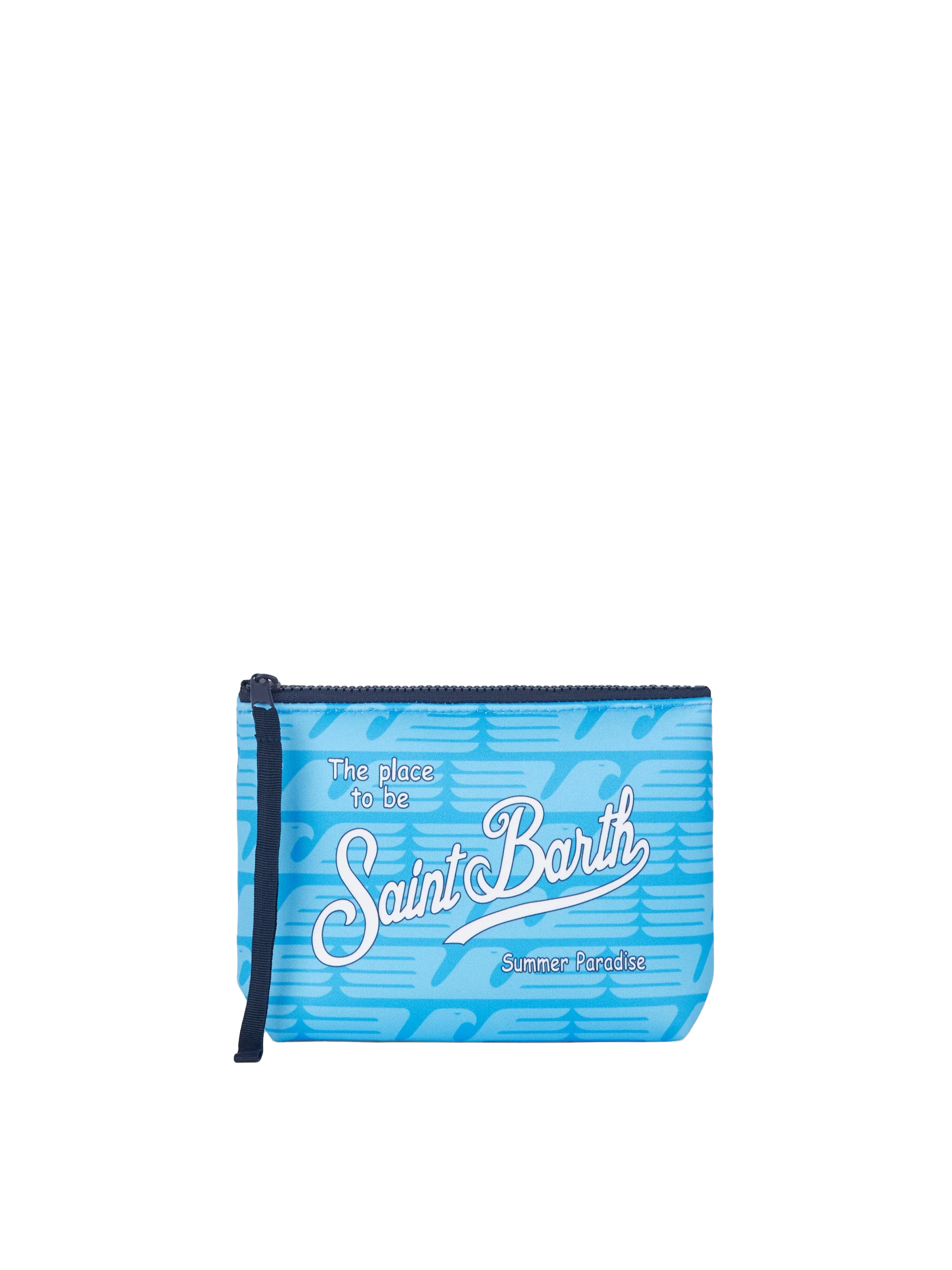Aline scuba clutch tas met Lazio-print | SS LAZIO SPECIAL EDITION
