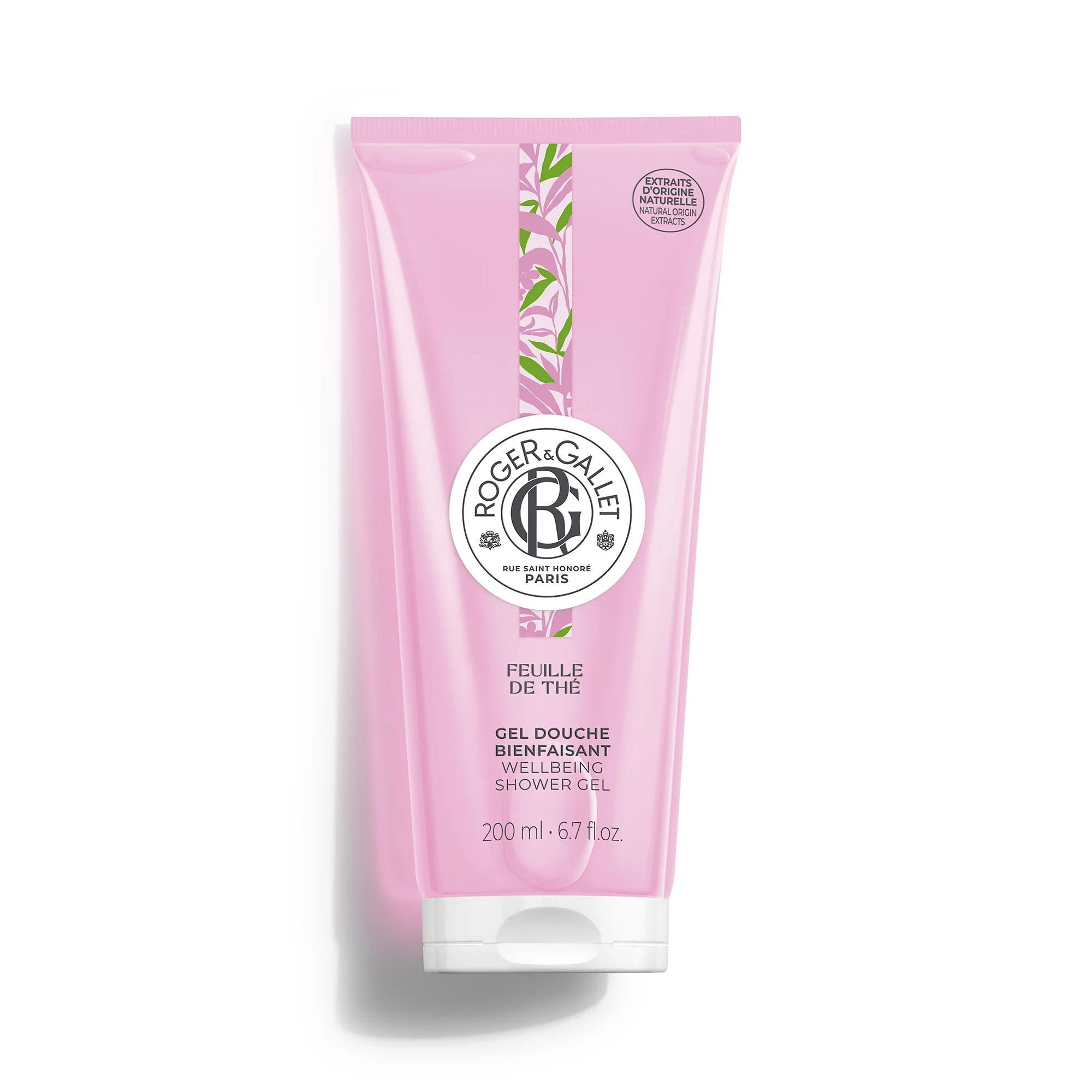 ROGER & GALLET R&G Feuille De Thé Gel Douche 200 ml Gel Douche Parfumé