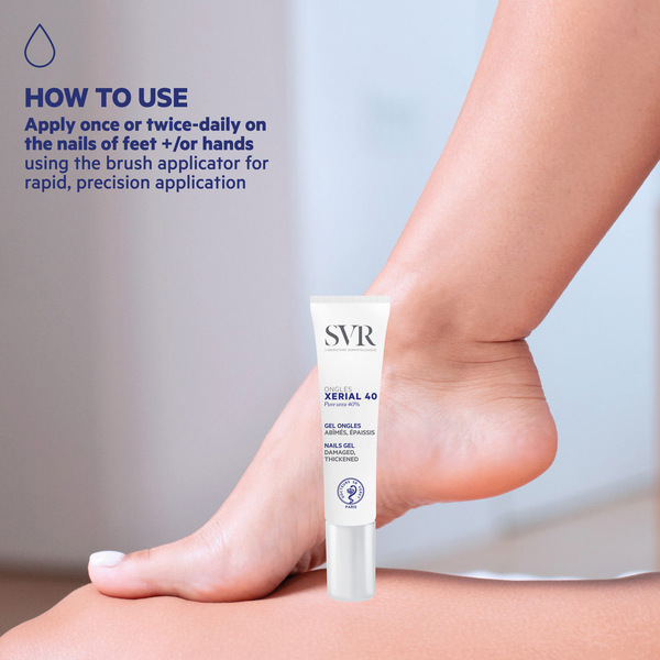 SVR XERIAL 40 - Opravná kúra na nechty s aplikátorom, 10 ml