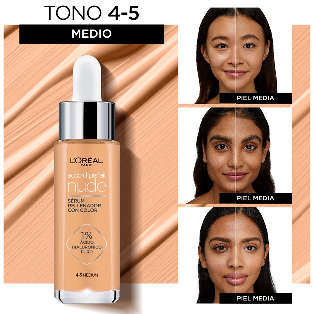 Accord Parfait True Match Nude - barvni serum Podlage za ličila