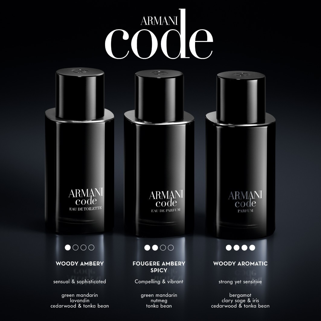 Armani Eau de Parfum Code Homme Refillable – 30 ml – Refillable
