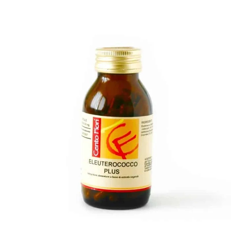 HONDERD BLOEMEN Eleutherococcus Plus 100 plantencapsules