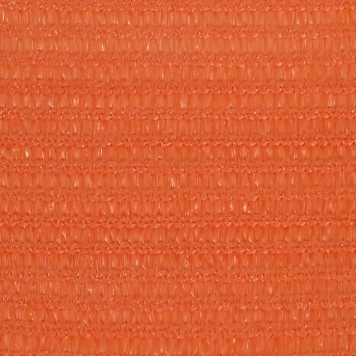 VIDAXL Rectangular Shade Sail - Orange - 2.5x4 m - 160 g/m² - HDPE