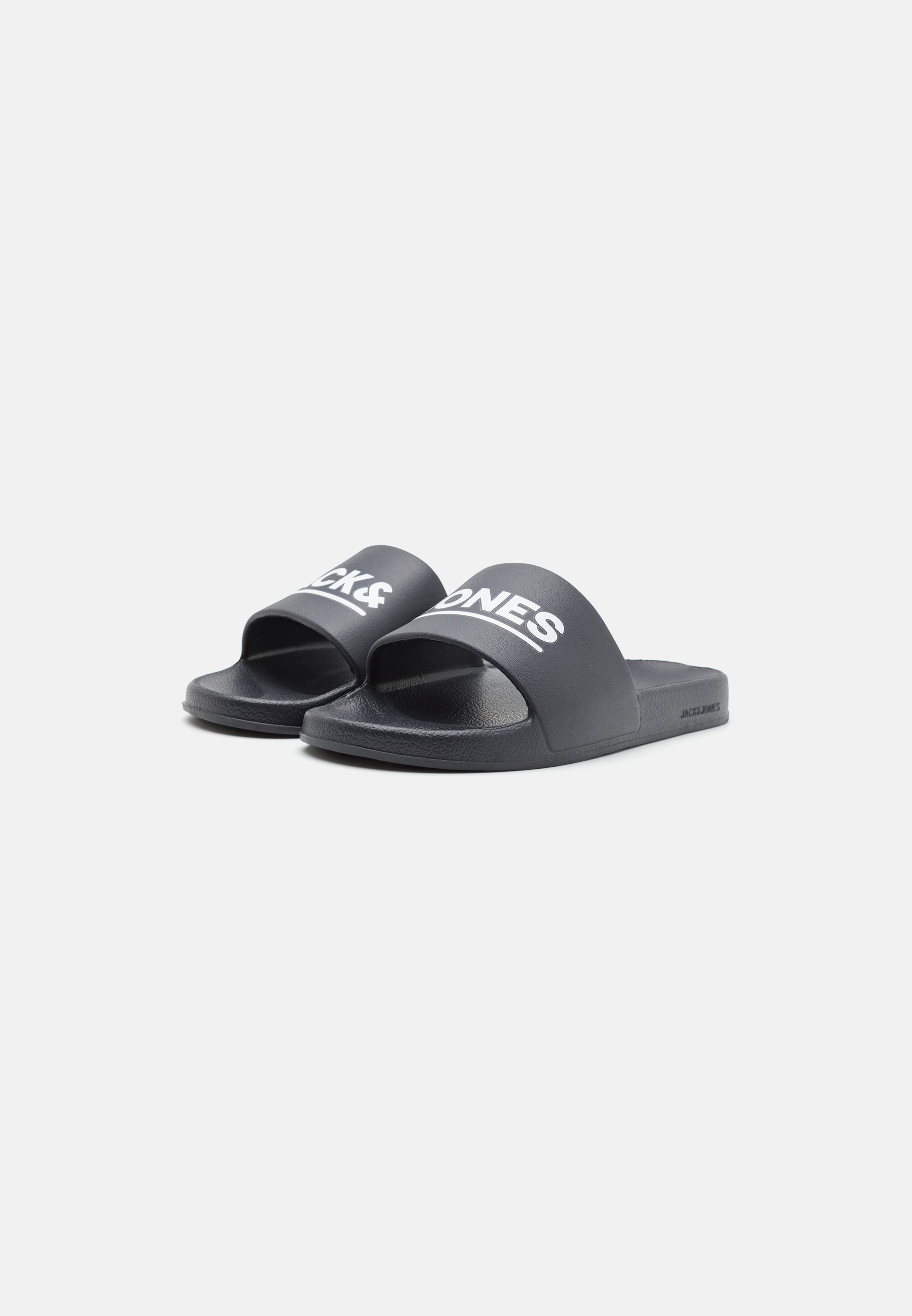 Jack & Jones JFWOLLIE SLIDER - Mules - antraciet