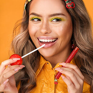 Paletas brillantes TGI Frutales