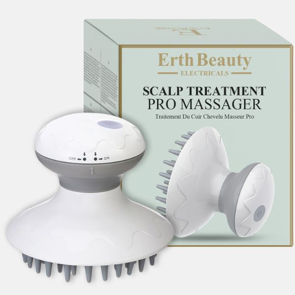 Aparat de masaj electronic Erth Skin London Scalp Boost