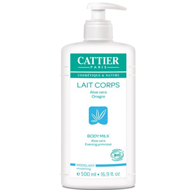 Cattier Aloe vera ja iltahelokkiöljy vartalovoide 500 ml 500 ml