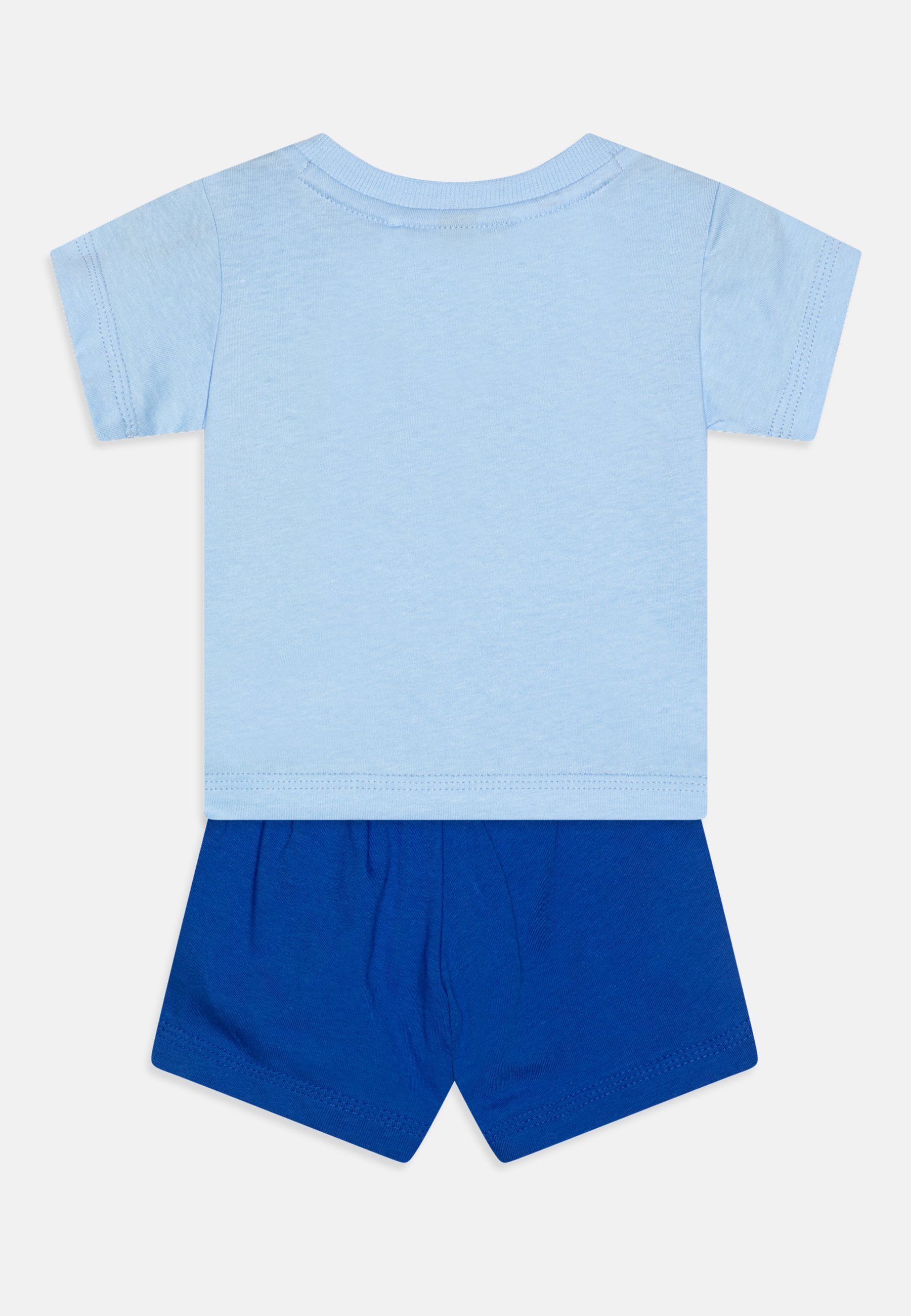 adidas Performance ESSENTIALS INFANT UNISEX SET - Sport rövidnadrág - világítókék/fehér