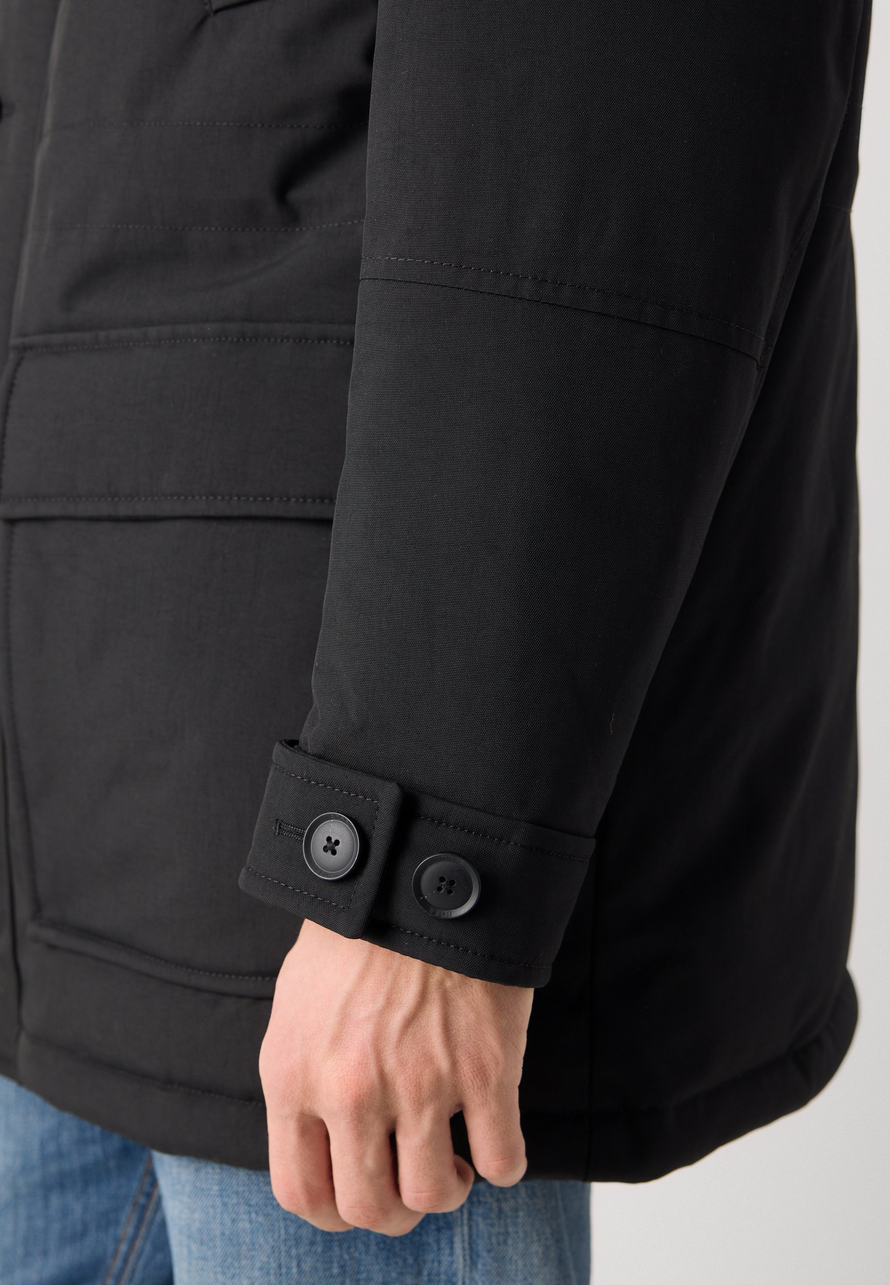 BOSS DETONI - Parka - zwart