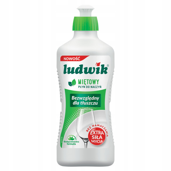 Płyn do mycia naczyń Ludwik miętowy 0,9 l