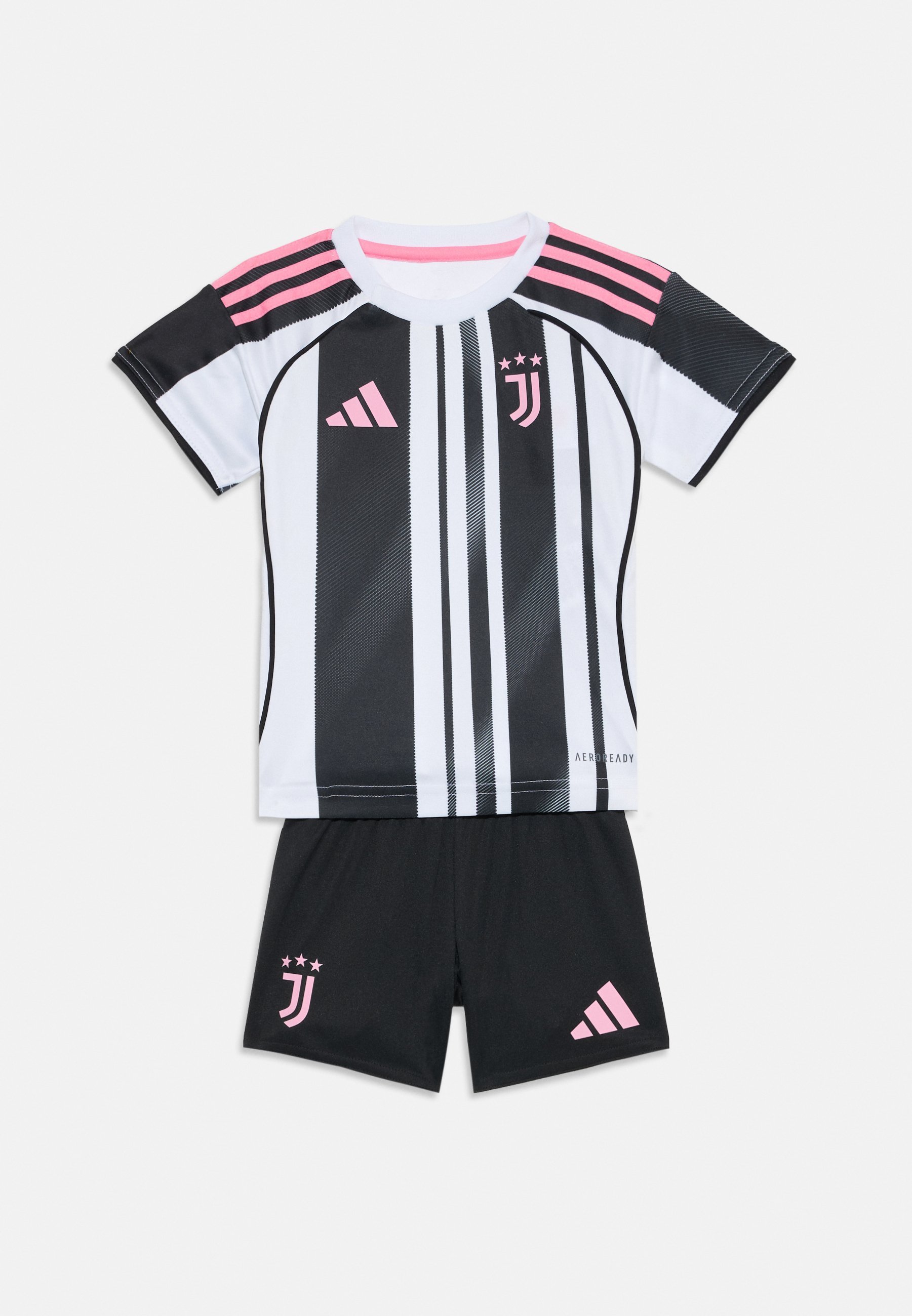 adidas Performance JUVENTUS 25/26 HOME BABYKIT SET UNISEX - Maglia da calcio - bianco/nero