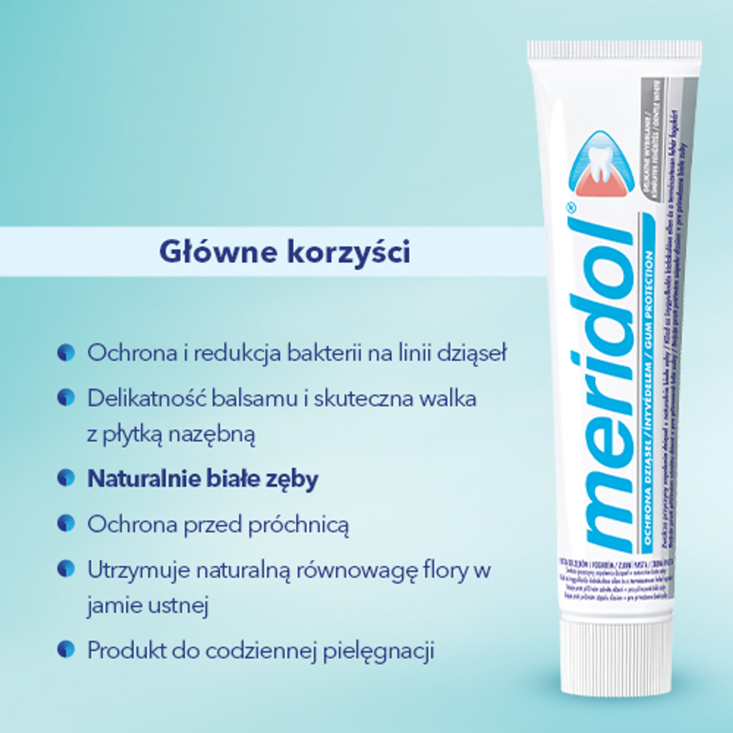 Meridol Zahnpasta 75 ml Sanfte Aufhellung