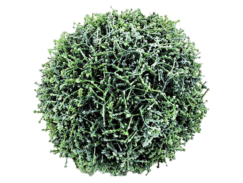 Sztuczna roślina kula 22 cm zielona