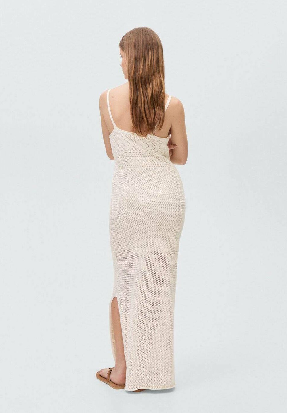 Mango Kids GALDANA - Maxi ruha - törtfehér