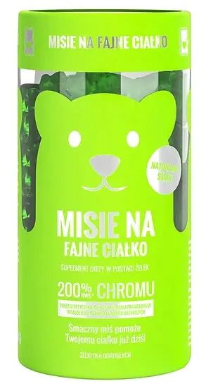 Noble Health Misie Na Fajne Ciałko Żelki 60 sztuk