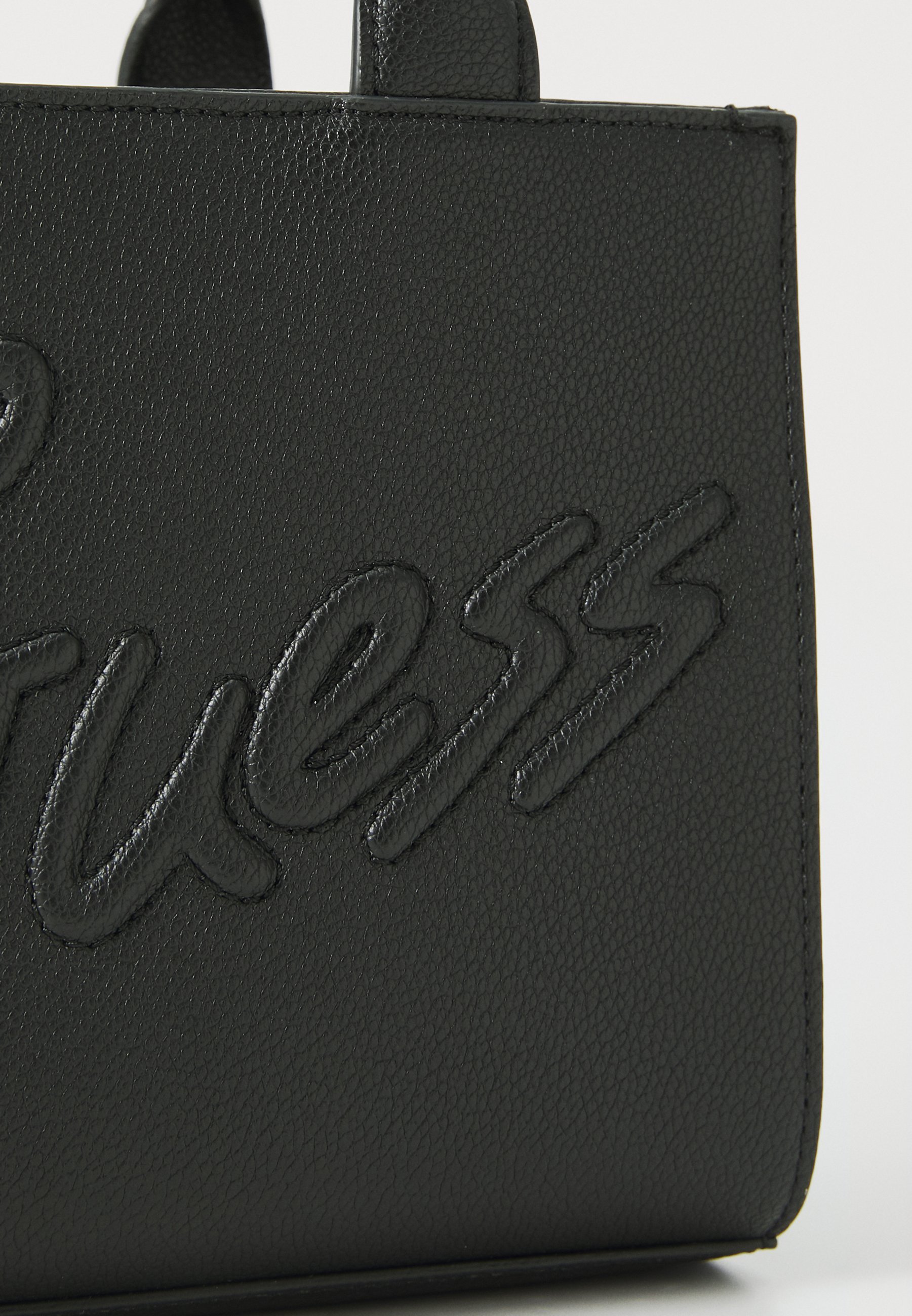 Guess TOTE BAG UNISEX - Handtas - gitzwart