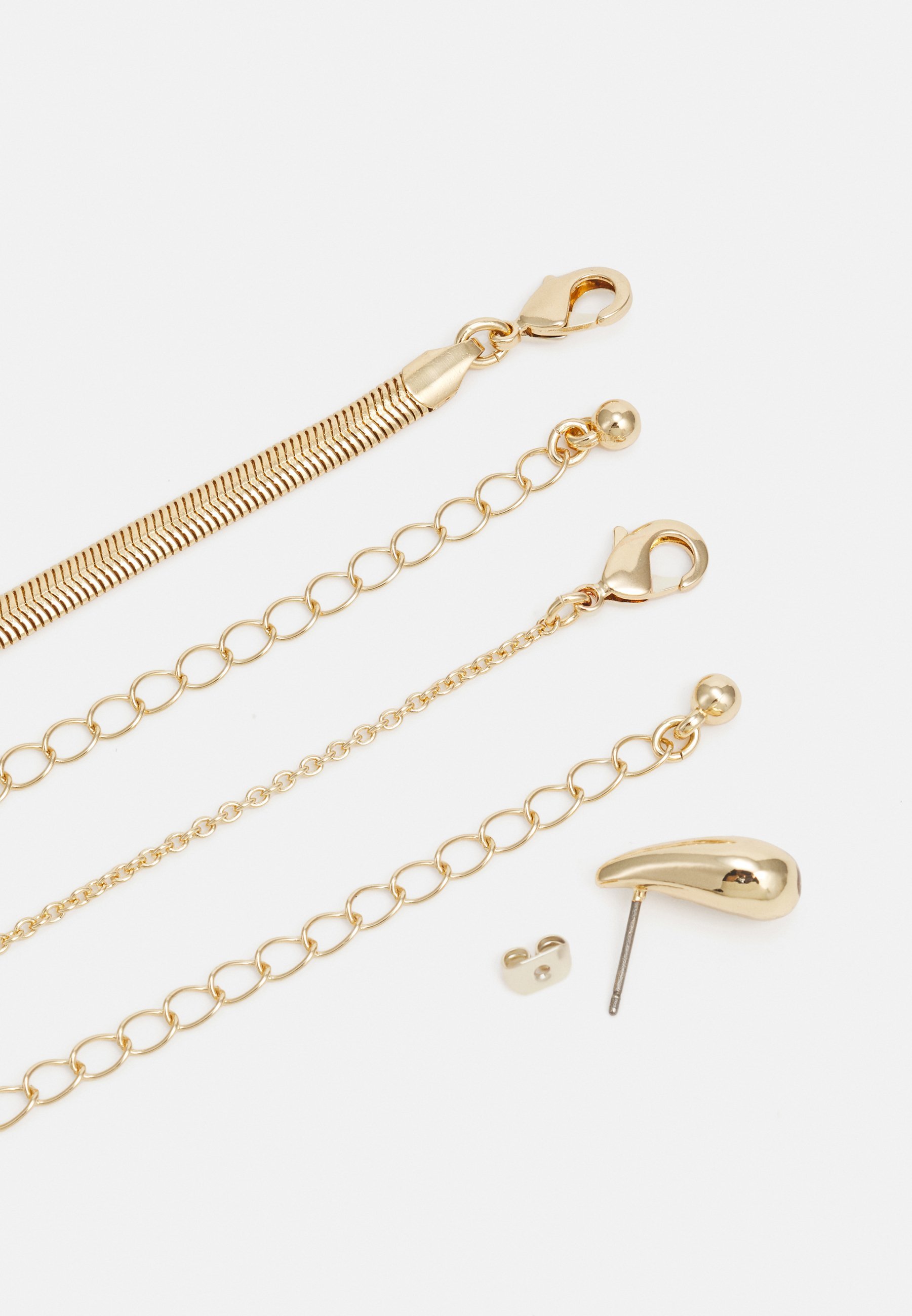 Anna Field SET - Oorbellen - goudkleurig