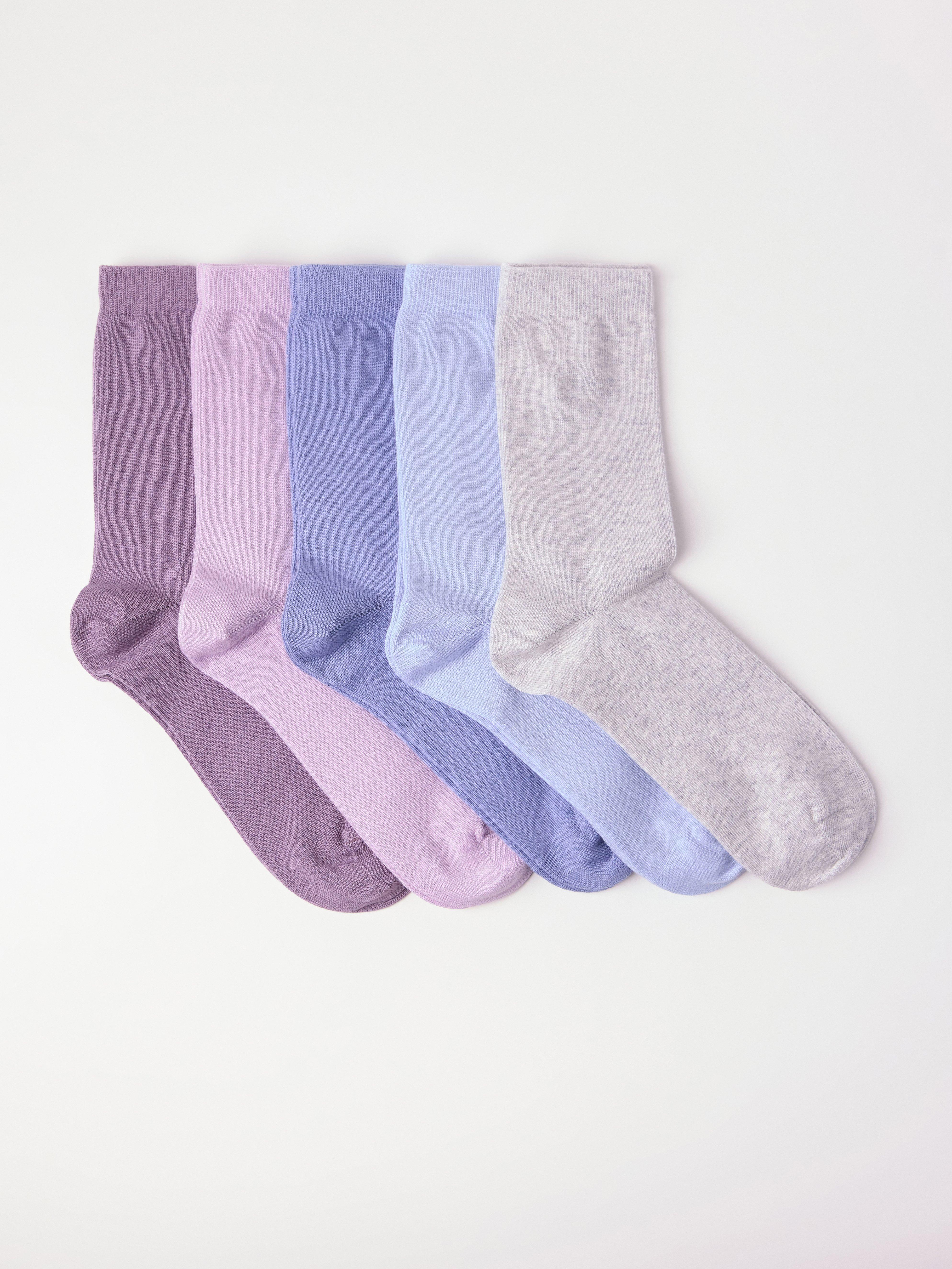 Balení 5 kusů Strumpor Light Dusty Lilac