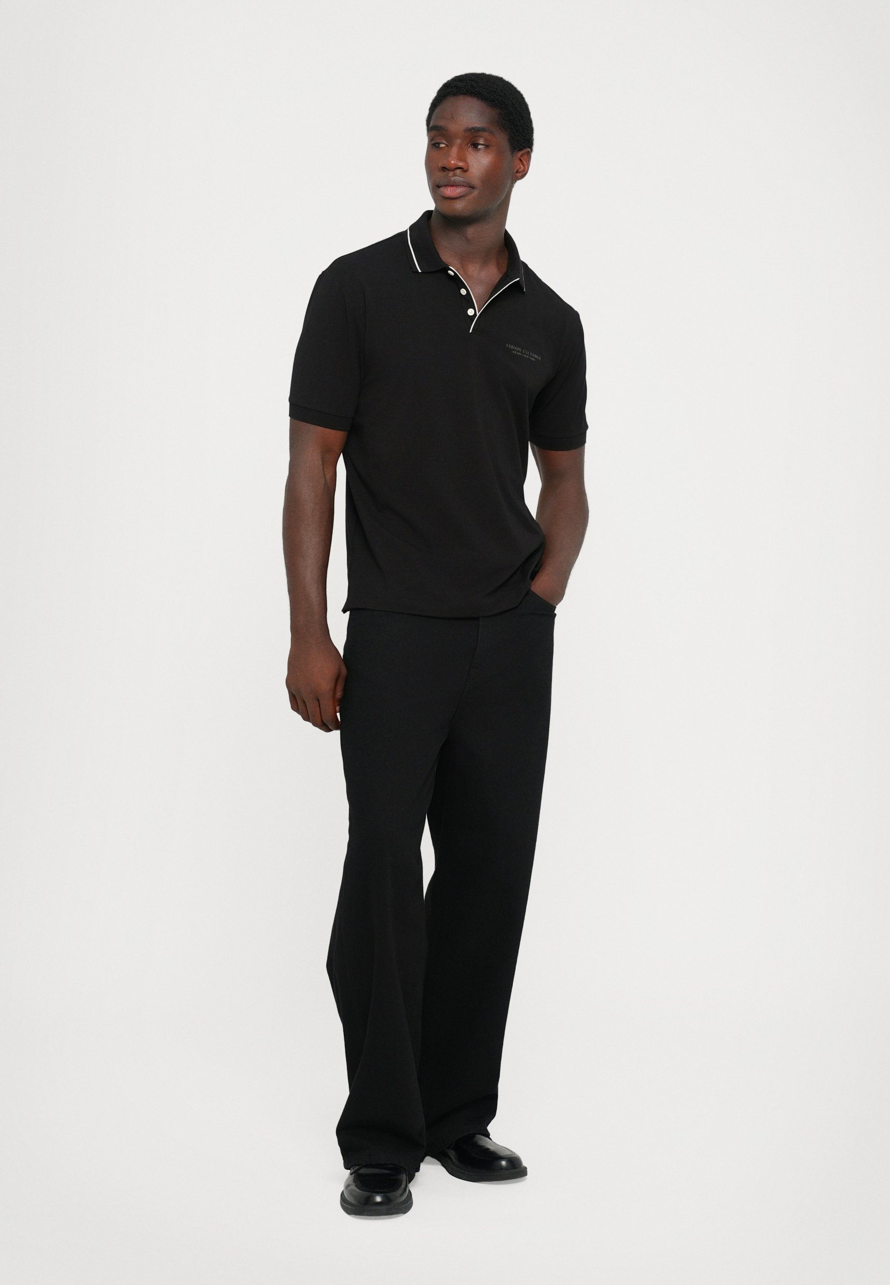 Polokošile Armani Exchange - černá